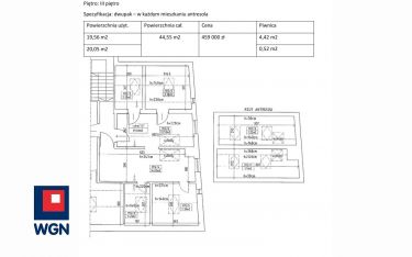 Bydgoszcz, 459 000 zł, 44.55 m2, oddzielna kuchnia