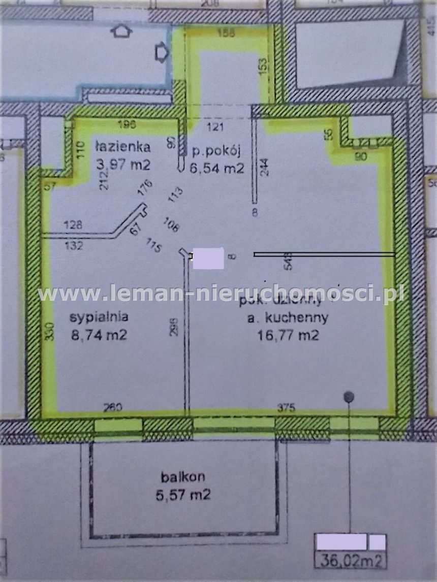 Lublin Konstantynów, 2 000 zł, 36.02 m2, z garażem podziemnym miniaturka 31