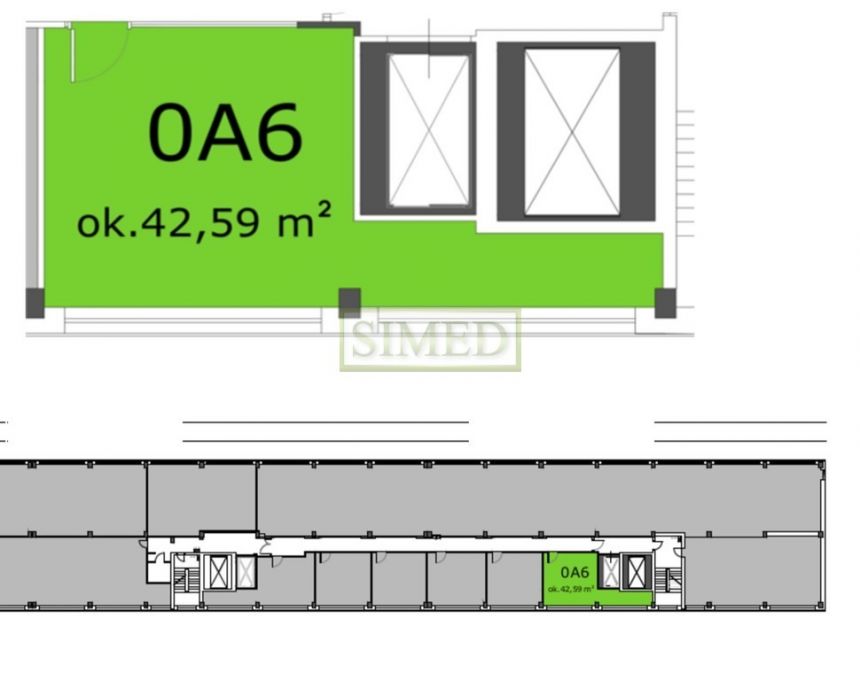 Biuro 43m2,pokój,recepcja,była fabryka,dostęp24h miniaturka 11