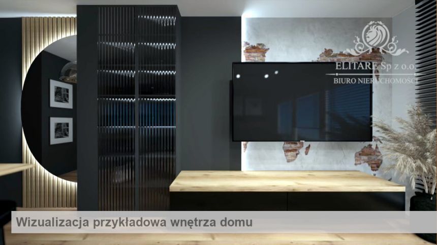 Dom w zab. bliźniaczej 138,86m2 z pompą ciepła/ Lutynia, gm. Miękinia miniaturka 11