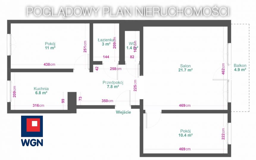 Zabrze Osiedle Kopernika, 497 000 zł, 63.4 m2, 3 pokojowe miniaturka 13