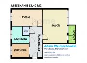 Mieszkanie 2 pokojowe 53,40 m2 obustronne parter miniaturka 6