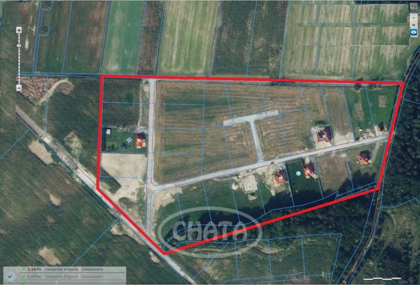 Jastrzębce, 1 804 250 zł, 2.58 ha, przyłącze prądu miniaturka 2