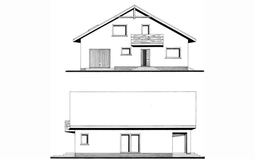 Rząśnia, 419 000 zł, 135 m2, stan surowy zamknięty miniaturka 4