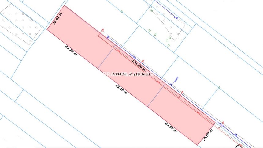 Kraków Bronowice Małe, 3 642 650 zł, 27.19 ar, budowlana miniaturka 4