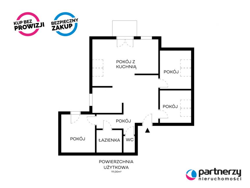 Gdańsk Piecki-Migowo, 1 149 000 zł, 111 m2, pietro 3/3 miniaturka 30