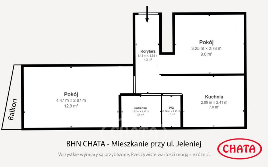 Wrocław Popowice, 580 000 zł, 42.88 m2, z balkonem miniaturka 21