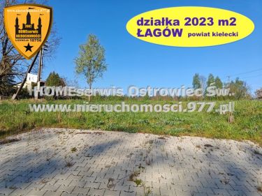 Działka na sprzedaż 2032 m2 Łagów ul.Rakowska