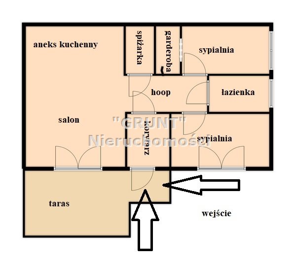 Parterowy dom jednorodzinny na os. Koszyce miniaturka 13