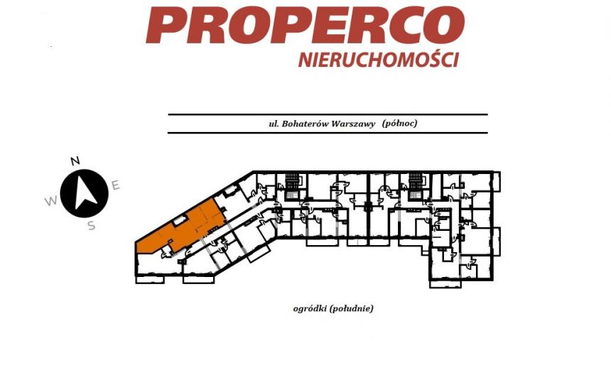 Mieszkanie 4 pok, 69,85m2, centrum, Boh. Warszawy miniaturka 5