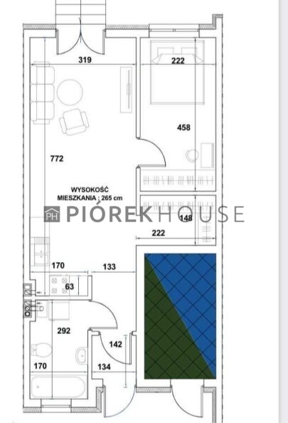 2-pokojowe mieszkanie w Markach miniaturka 7