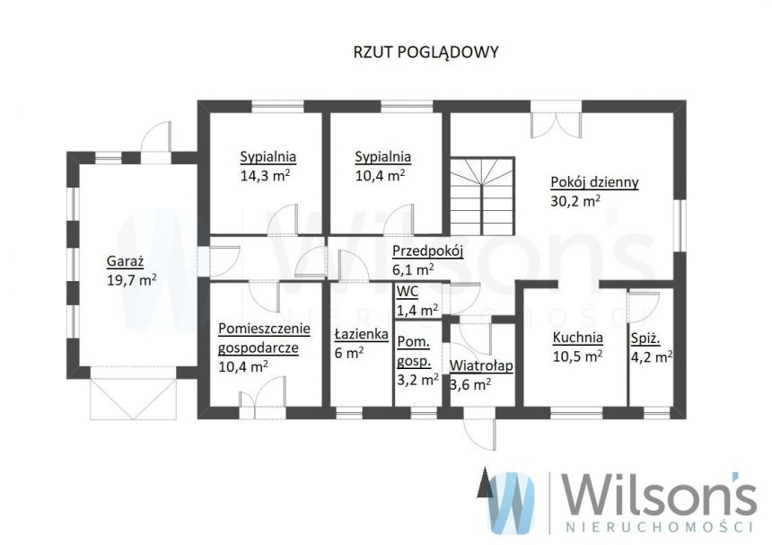 Jaktorów-Kolonia, 1 030 000 zł, 180 m2, 5 pokoi miniaturka 16