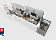 Gdańsk Siedlce, 423 100 zł, 26.59 m2, do wykończenia miniaturka 6