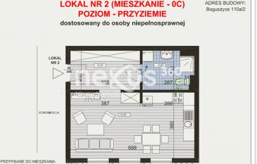 Okazja - Boguszyce, 39,25 m2 - od zaraz