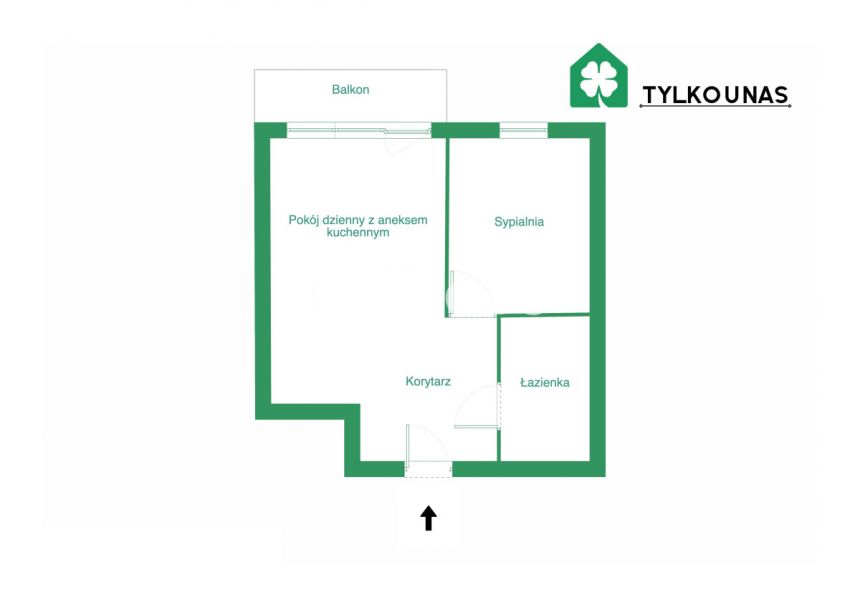 Gdańsk Zaspa, 580 000 zł, 33.1 m2, M2 miniaturka 15