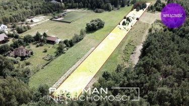 Atrakcyjna działka blisko lasu