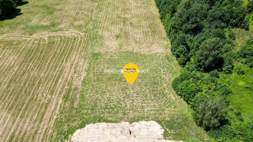 6 arów budowlanej, piękna panorama, Mogilany miniaturka 7
