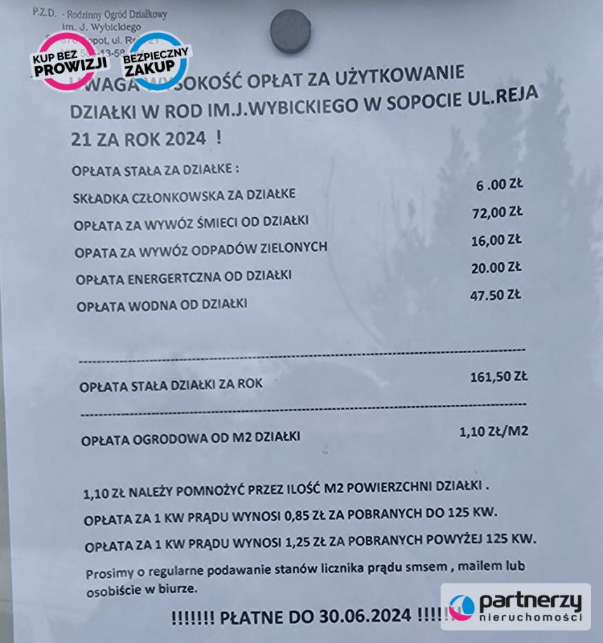 Sopot Sopot Górny, 34 500 zł, 1.86 ar, przyłącze prądu miniaturka 8