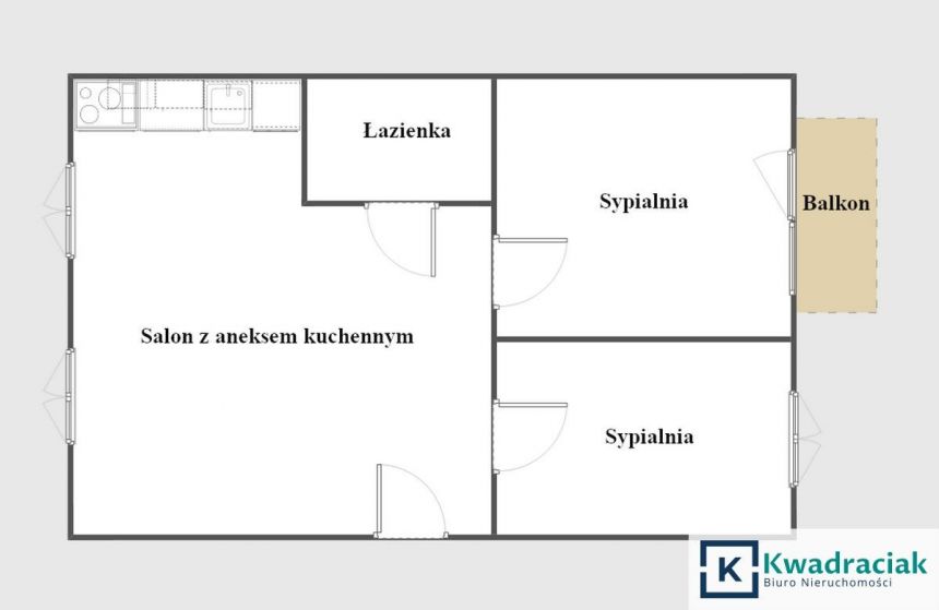 Lesko, 315 000 zł, 49 m2, M2 miniaturka 13