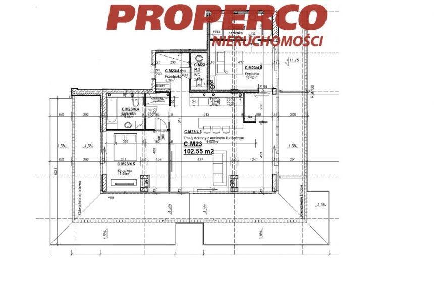 Nowe mieszkanie 3 pok, 104,08m2, Busko-Zdrój miniaturka 5