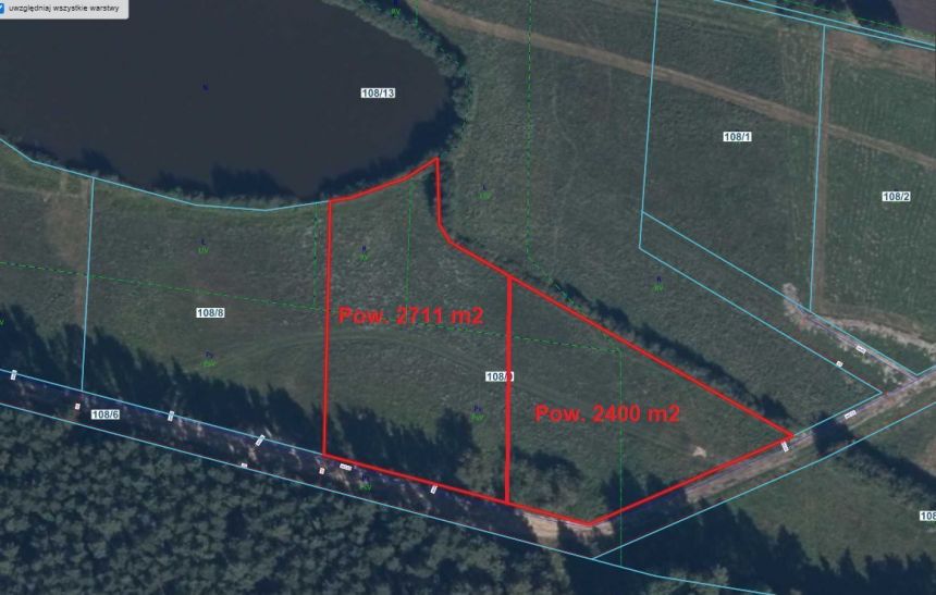 Jałowiec, 149 000 zł, 24 ar, budowlana - zdjęcie 1
