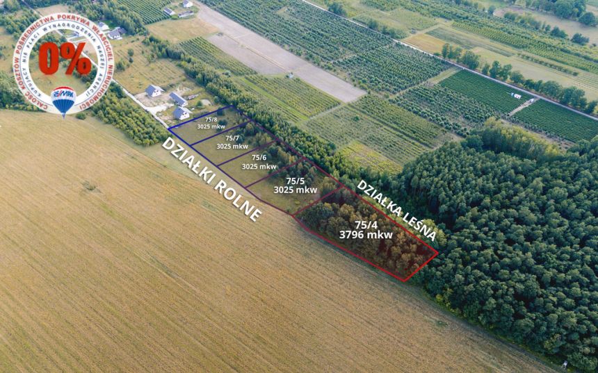 Działki budowlane blisko Tarczyna i Warszawy 40' miniaturka 6