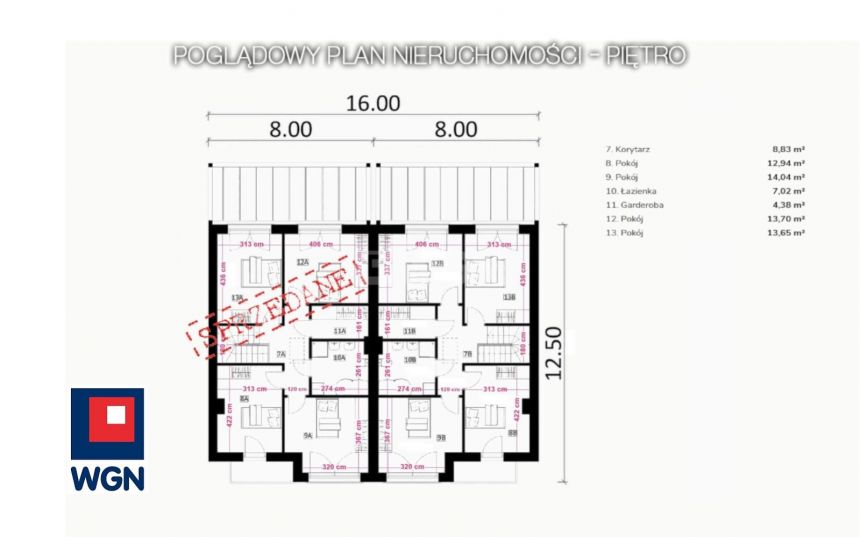 Preczów, 860 000 zł, 145 m2, stan surowy zamknięty miniaturka 8