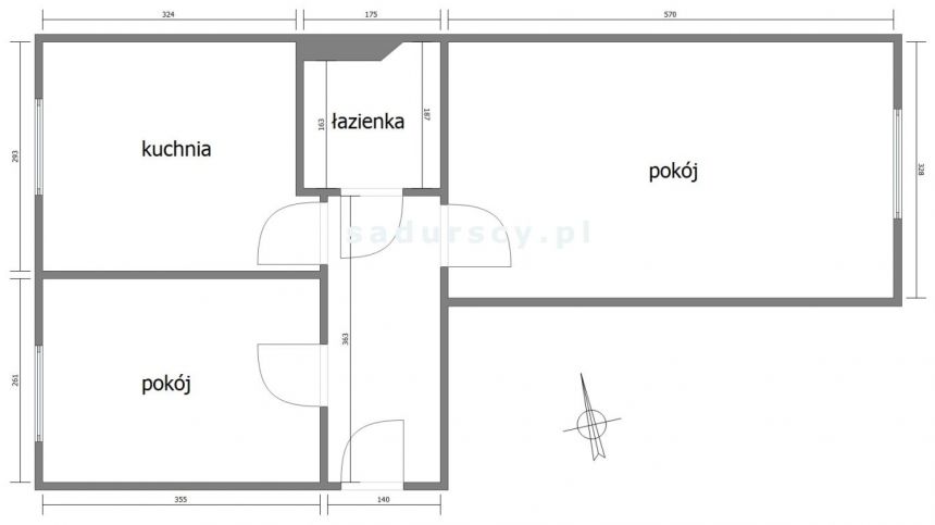 Dwupokojowe mieszkanie w Niepołomicach miniaturka 22
