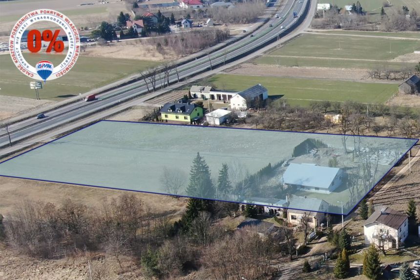 Działka siedliskowa blisko S7 z budynkiem miniaturka 3