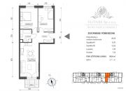 Mieszkanie 3pok, 56,91m2 z balkonem/ Krzyki, Brochów, Wrocław miniaturka 6