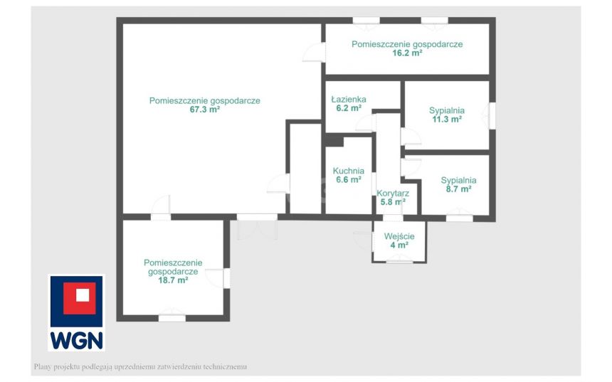 Truskolasy, 170 000 zł, 43 m2, jednorodzinny miniaturka 9