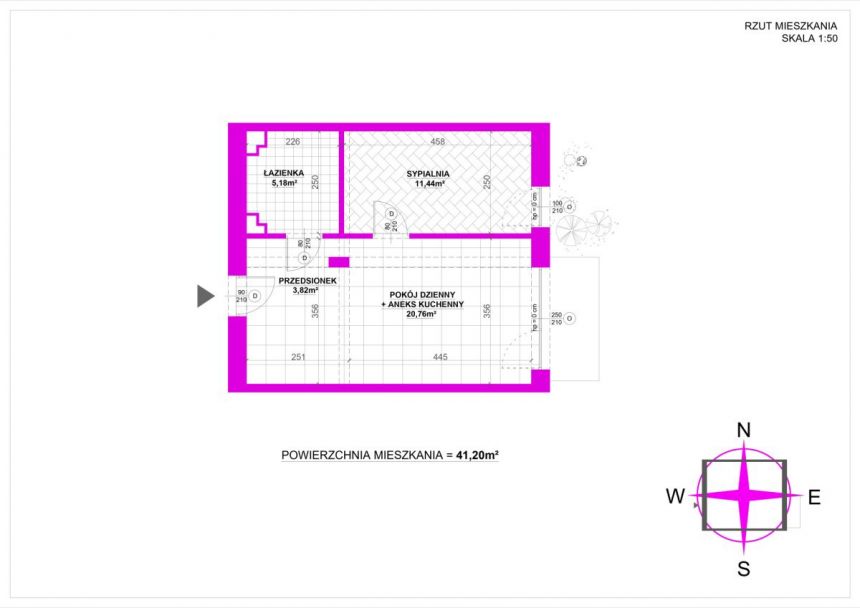 Czarnochowice Nowe Czarnochowice, 650 000 zł, 40.21 m2, z miejscem parkingowym miniaturka 20