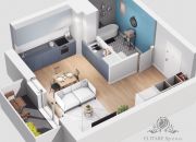 GOTOWE/Mieszkanie 1pok, 30,61m2 wykończone "pod klucz" /Wrocław Szczepin miniaturka 4