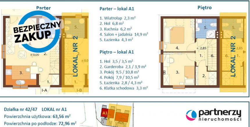 Kolnik, 599 000 zł, 72.96 m2, ogrzewanie gazowe miniaturka 4