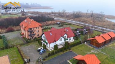 Pensjonat 345 m2 + trzy domki przy plaży z Zalewem