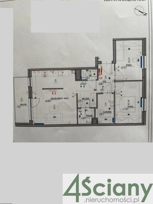 MIESZKANIE Z DUŻYM BALKONEM miniaturka 3