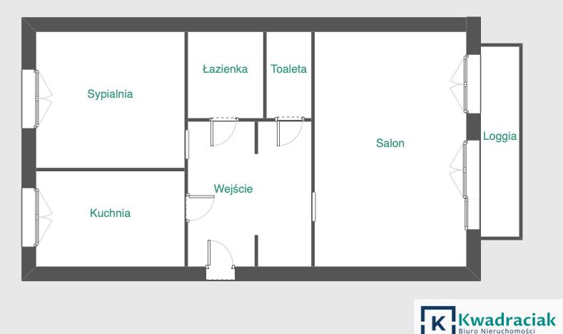 Jasło, 290 000 zł, 45.56 m2, pietro 2, 3 miniaturka 18