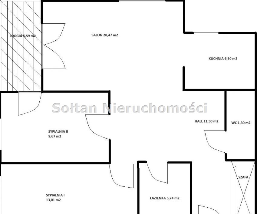 Warszawa Stare Bielany, 1 390 000 zł, 76 m2, pietro 1/9 miniaturka 13