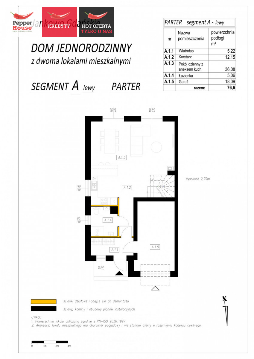 Jankowo Gdańskie, 949 000 zł, 148.82 m2, 5 pokoi miniaturka 2