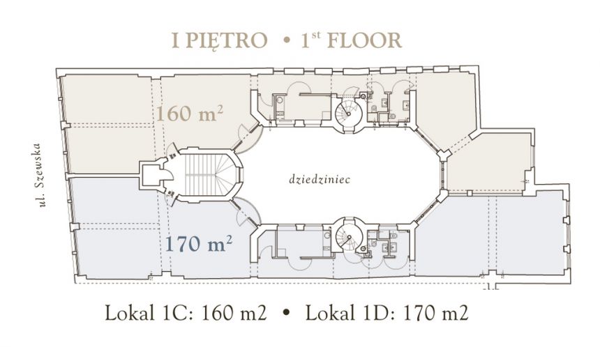 Lokal * Wita Stwosza * 160 m2 miniaturka 15