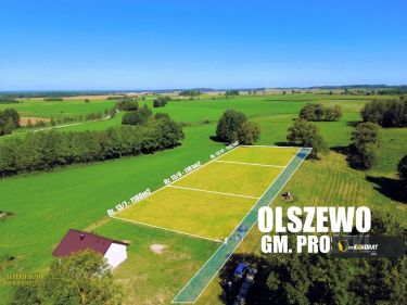 Olszewo, 75 000 zł, 11.82 ar, woda w drodze