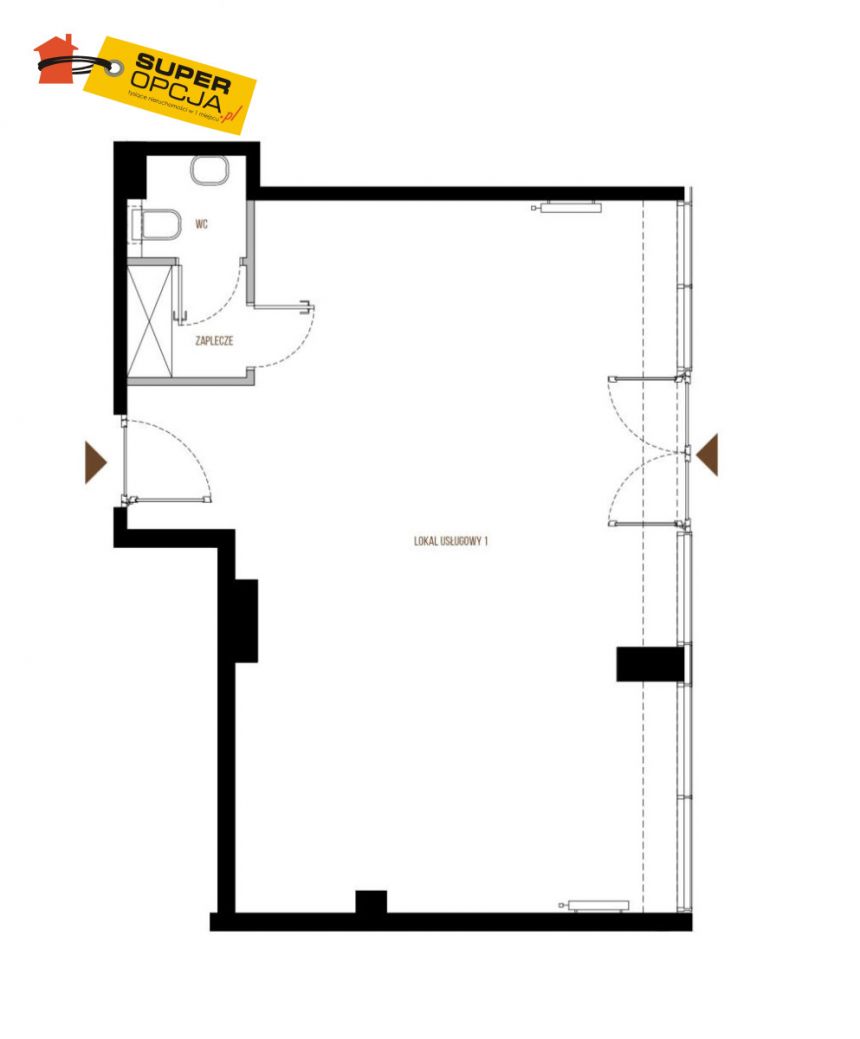 Kraków Bronowice, 843 480 zł, 57.85 m2, pietro 1 miniaturka 2