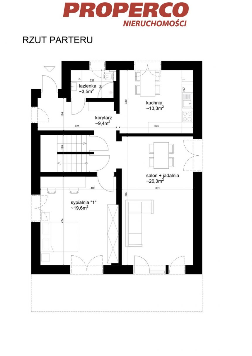 Dom wolnostojący, 5 pokoi, 245 m2, Łagów miniaturka 16