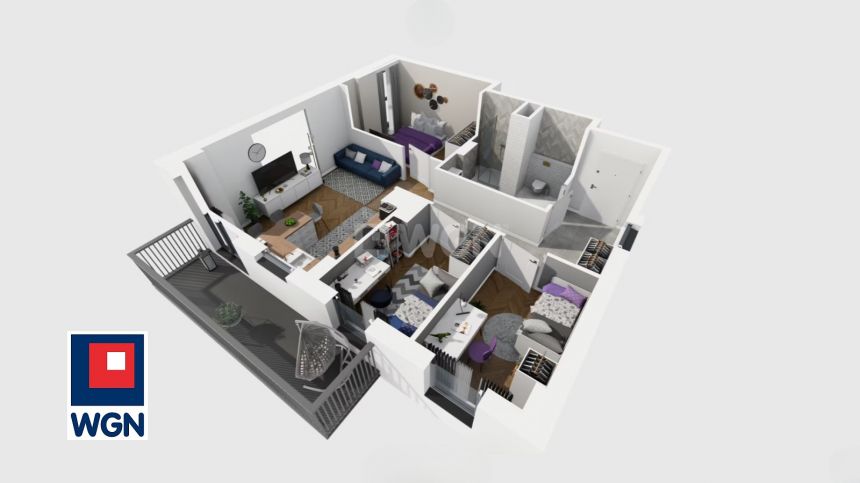 Gdańsk Siedlce, 853 884 zł, 58.23 m2, pietro 2 miniaturka 9