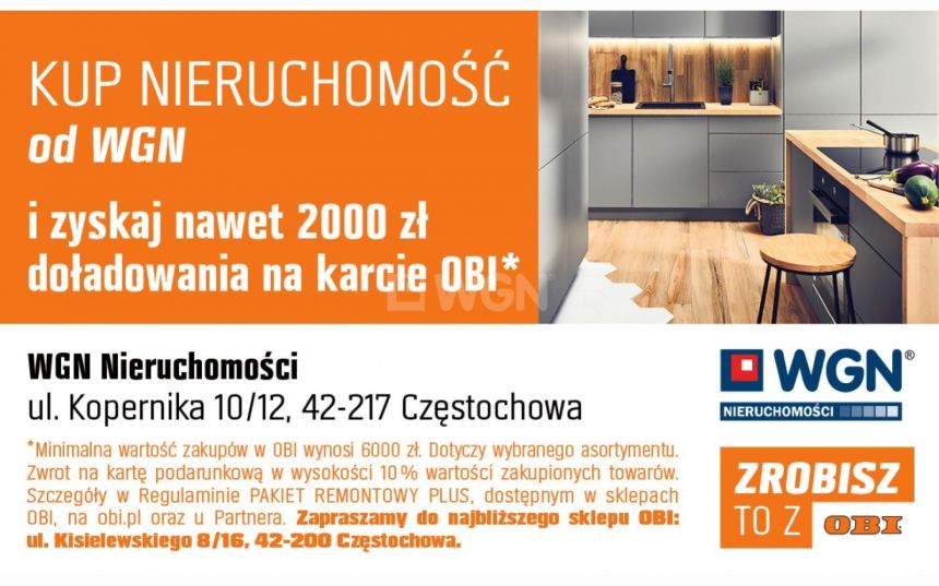 Częstochowa Raków, 390 000 zł, 67 m2, po remoncie miniaturka 12