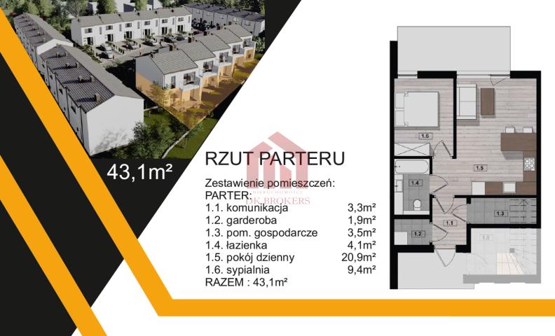 Mieszkanie 2-pokojowe z ogrodem Gotowe Ikw 2024 miniaturka 4