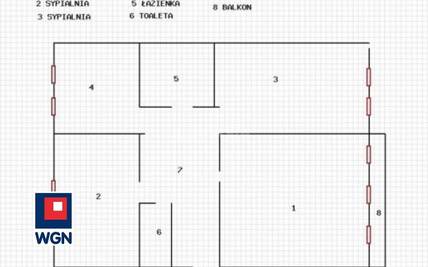 Myszków Stary Myszków, 345 000 zł, 64.4 m2, pietro 4 miniaturka 2