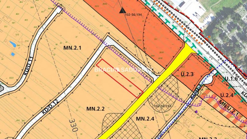 Atrakcyjna działka budowlana w Krakowie -Bronowice miniaturka 5