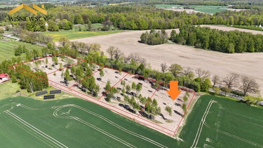 Gotowa pod budowę – Dawidy, 5306 m² miniaturka 1