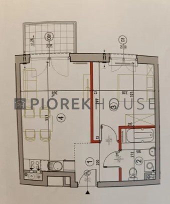 2-pokojowe mieszkanie na Włochach miniaturka 7